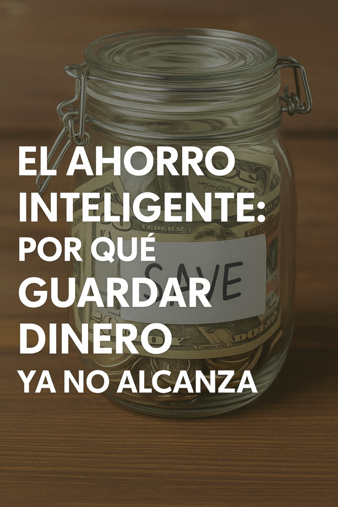 💰 El ahorro inteligente: por qué guardar dinero ya no alcanza ...